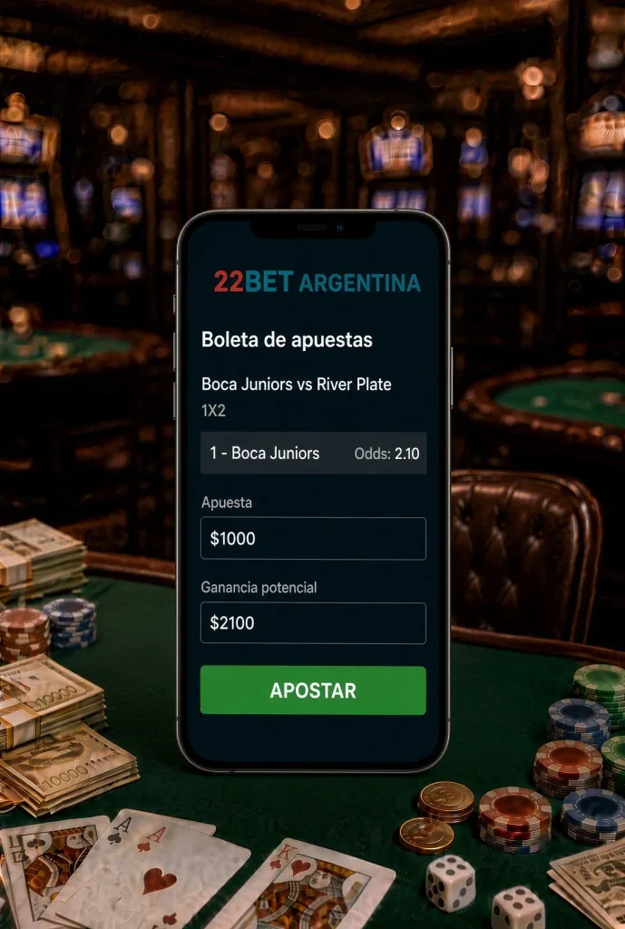 Teléfono con apuesta